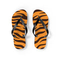 Tiger Stripe Flip Flops