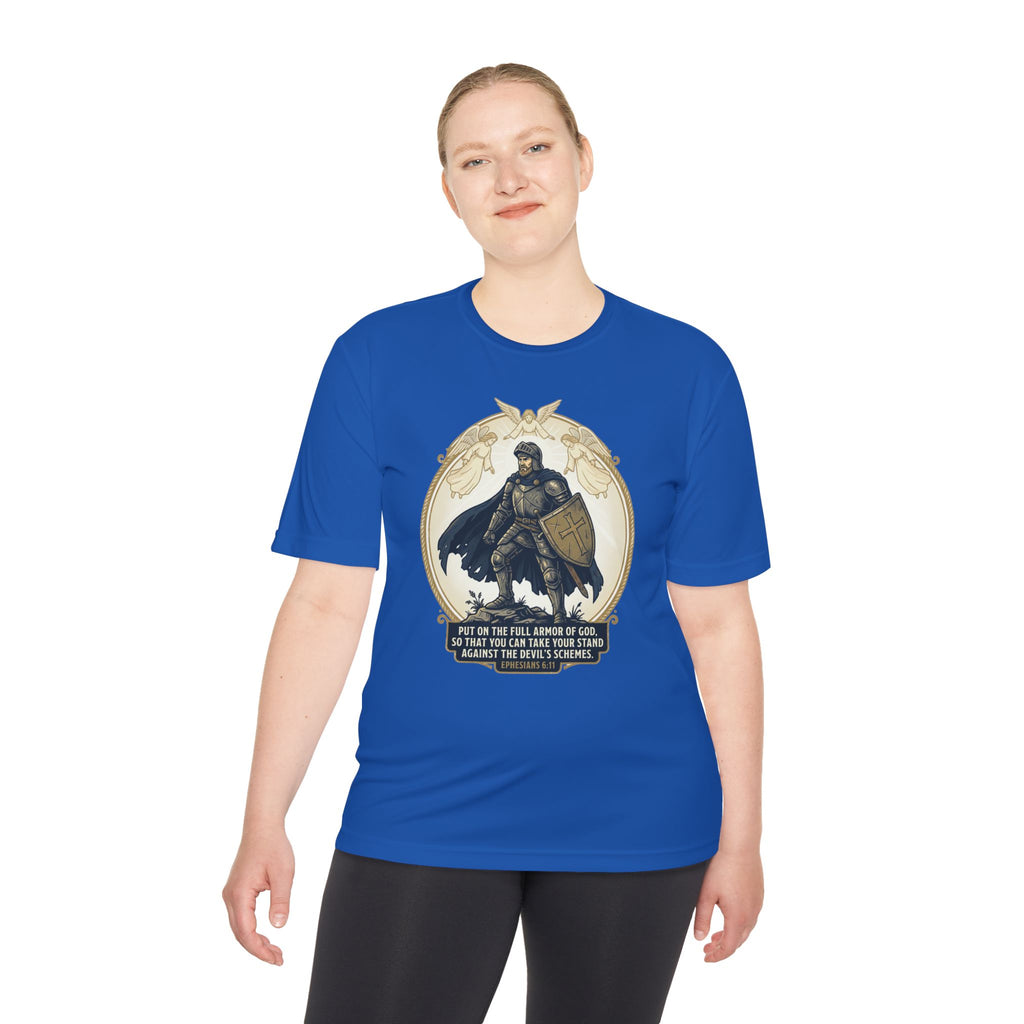 “Put on the Full Armor of God” Unisex Moisture‑Wicking Tee