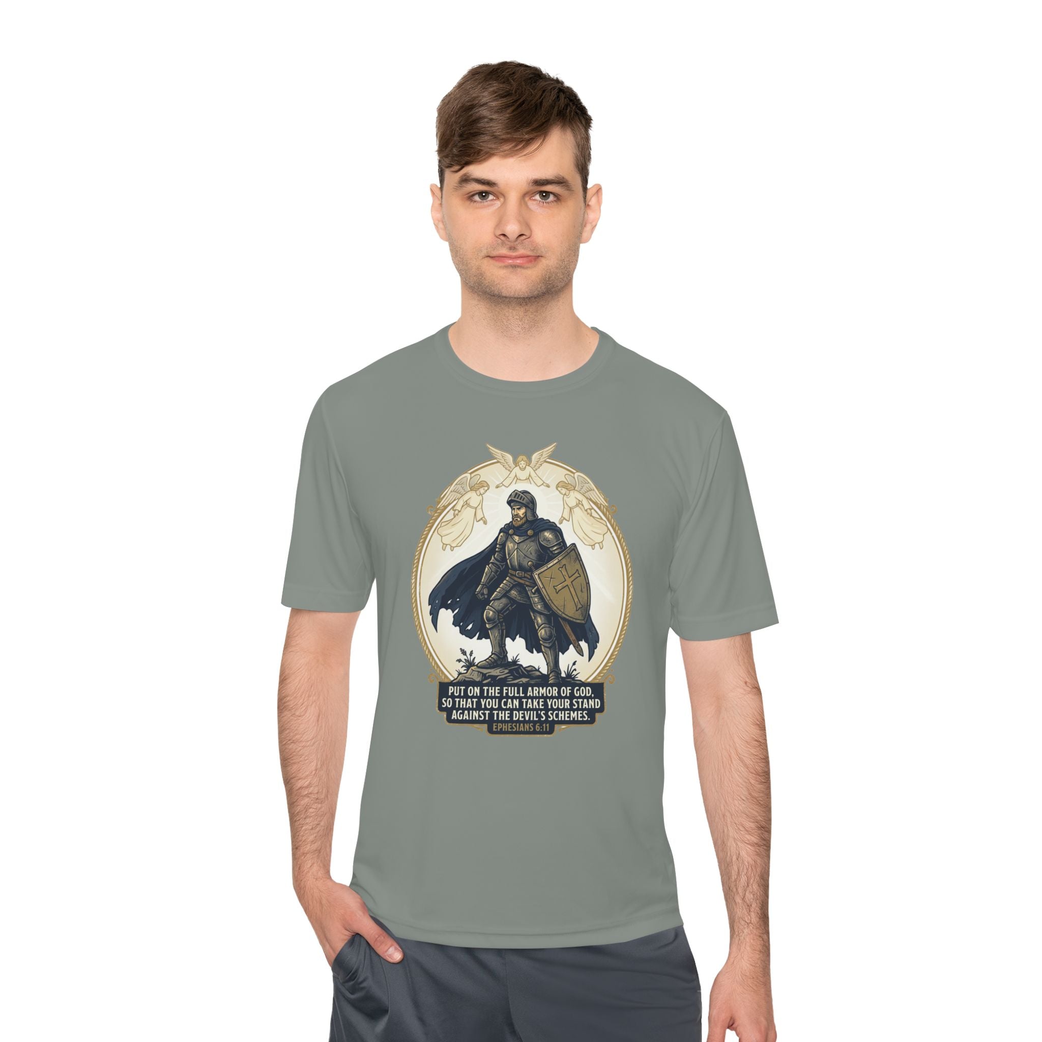 “Put on the Full Armor of God” Unisex Moisture‑Wicking Tee