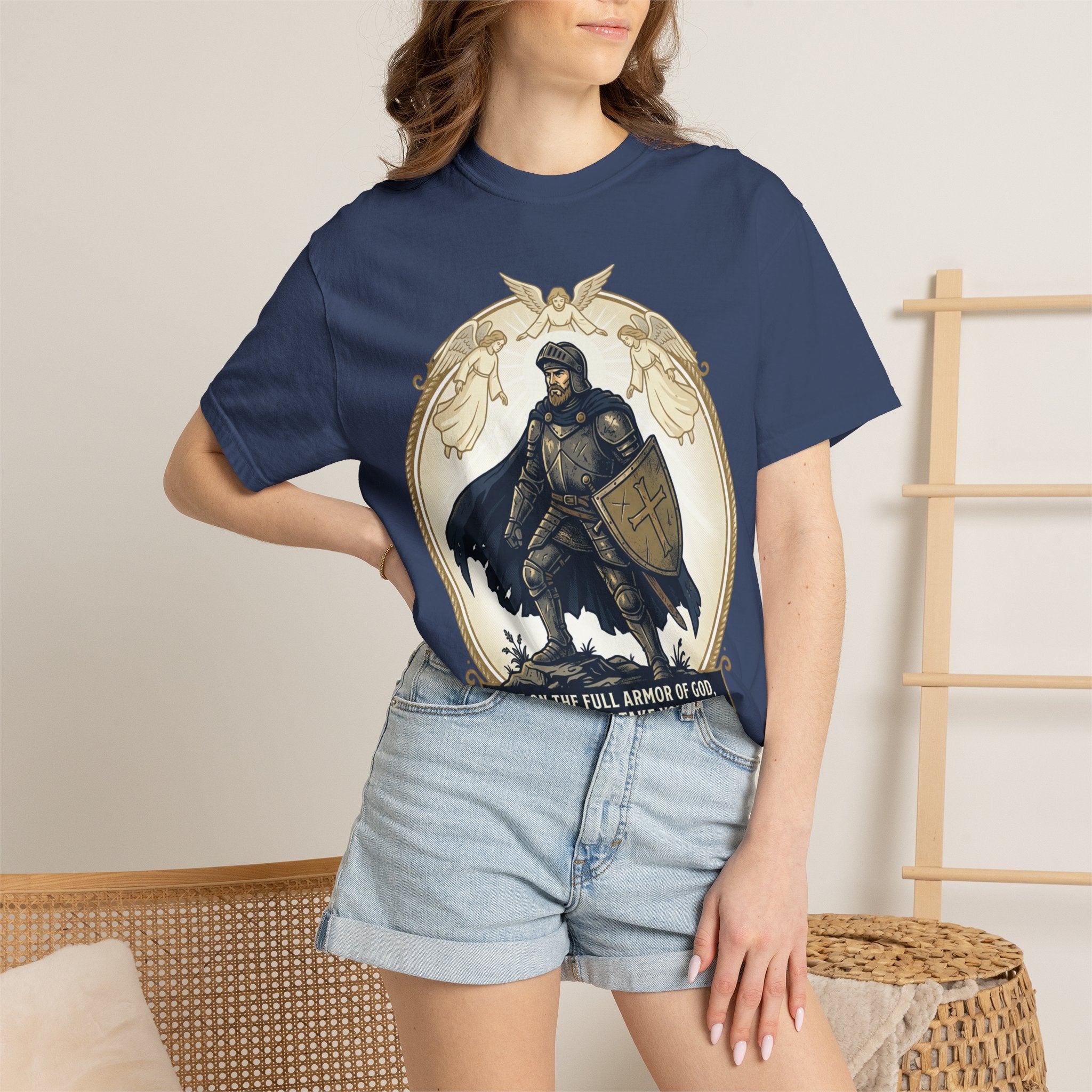 Armor of God T-Shirt -  Unisex Garment-Dyed Tee