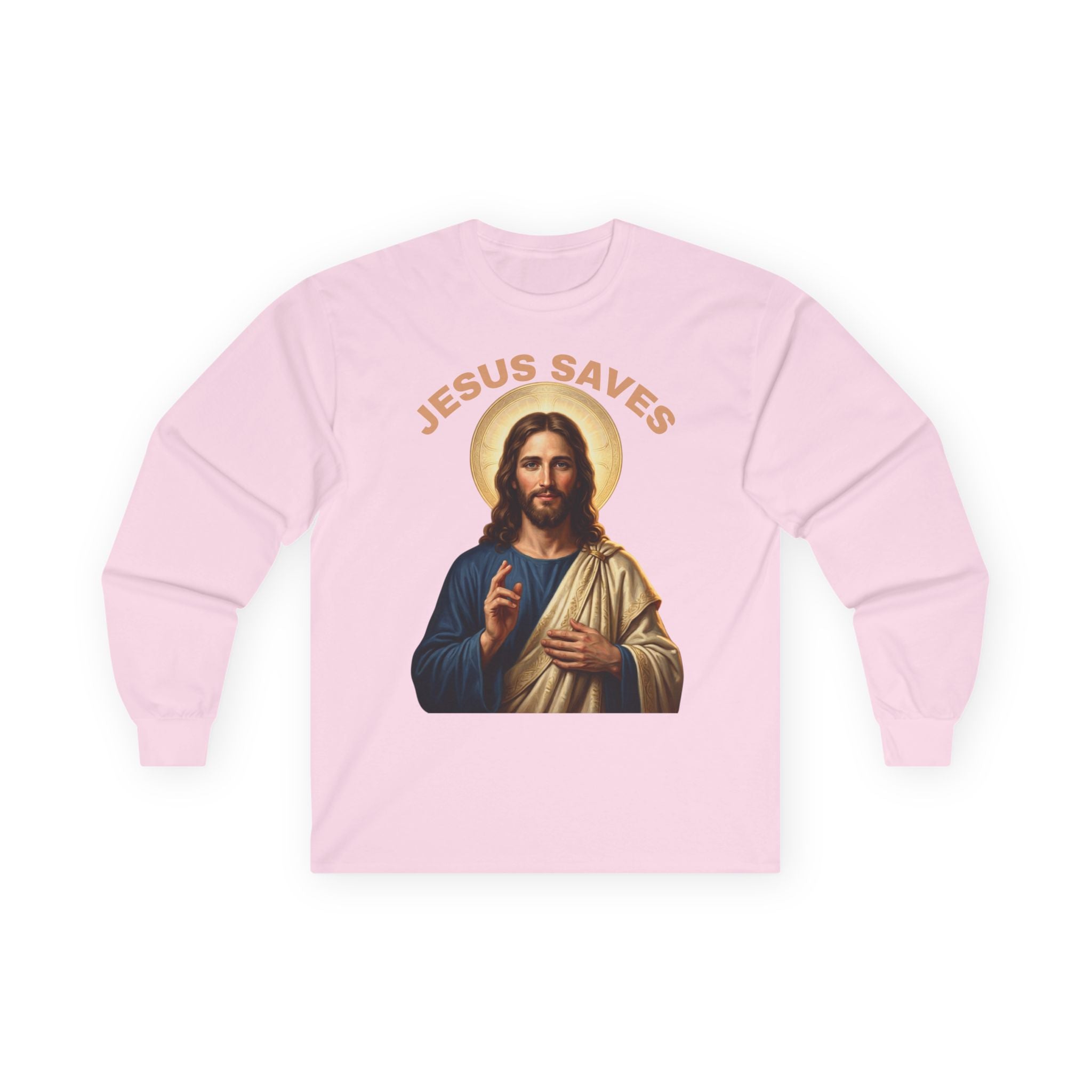 Jesus Saves Unisex Ultra Cotton Long Sleeve Tee