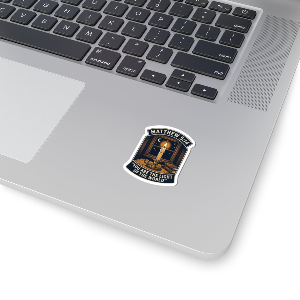 “You Are the Light of the World” Scripture Graphic —  Kiss-Cut Vinyl Sticker