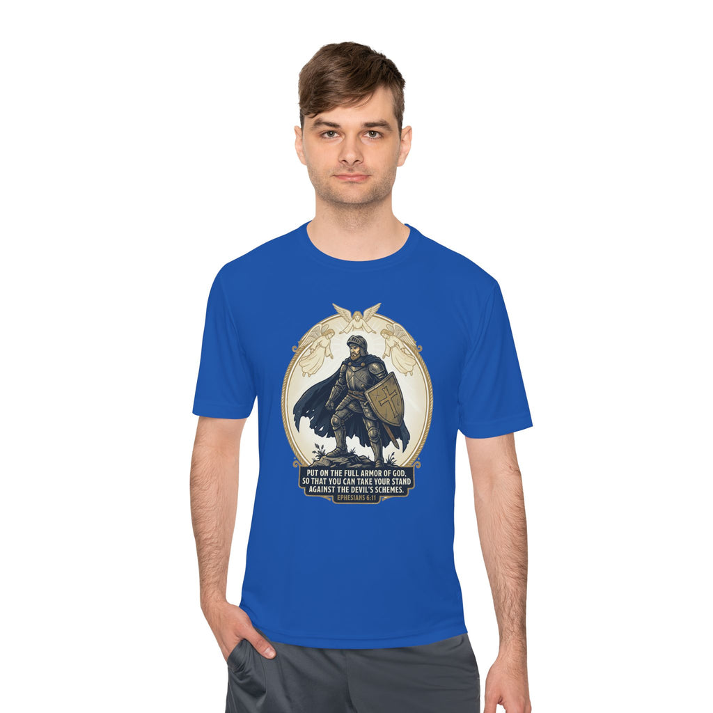 “Put on the Full Armor of God” Unisex Moisture‑Wicking Tee