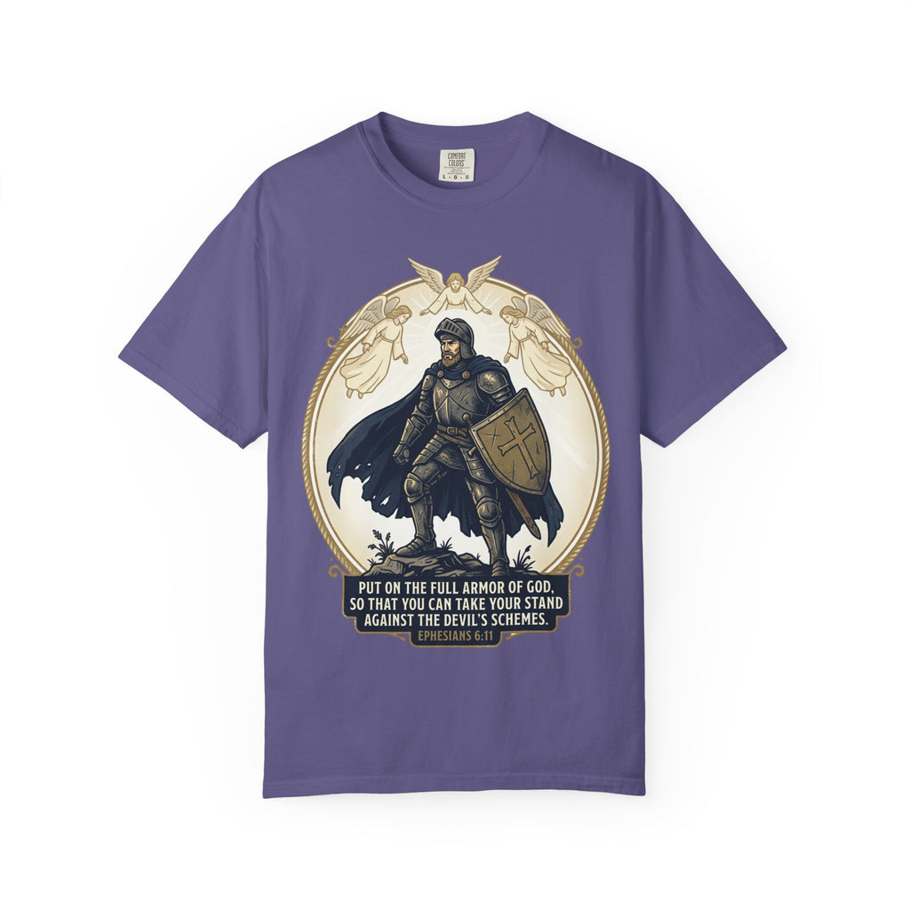 Armor of God T-Shirt -  Unisex Garment-Dyed Tee