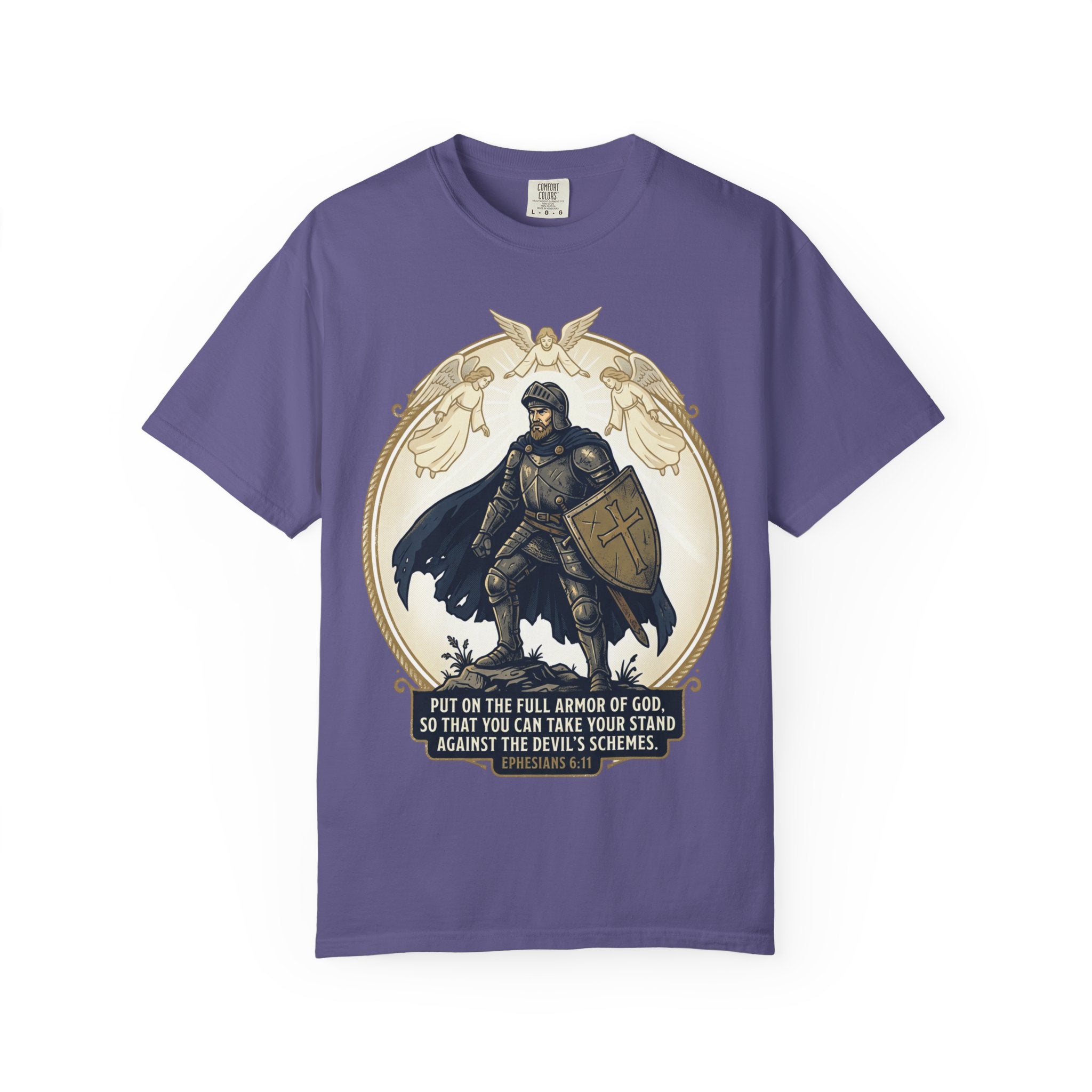 Armor of God T-Shirt -  Unisex Garment-Dyed Tee