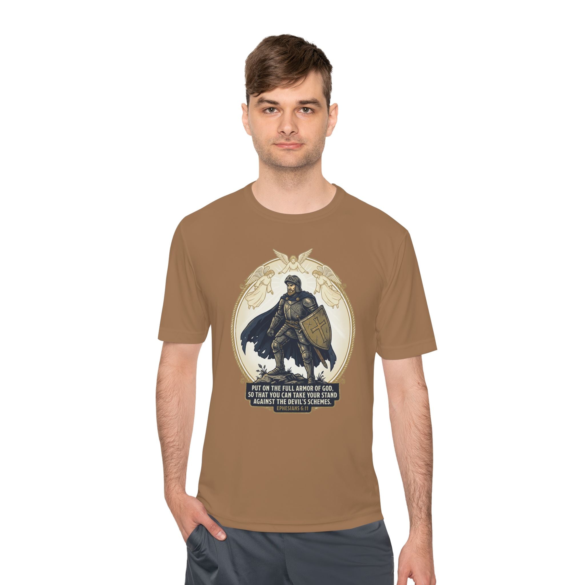 “Put on the Full Armor of God” Unisex Moisture‑Wicking Tee