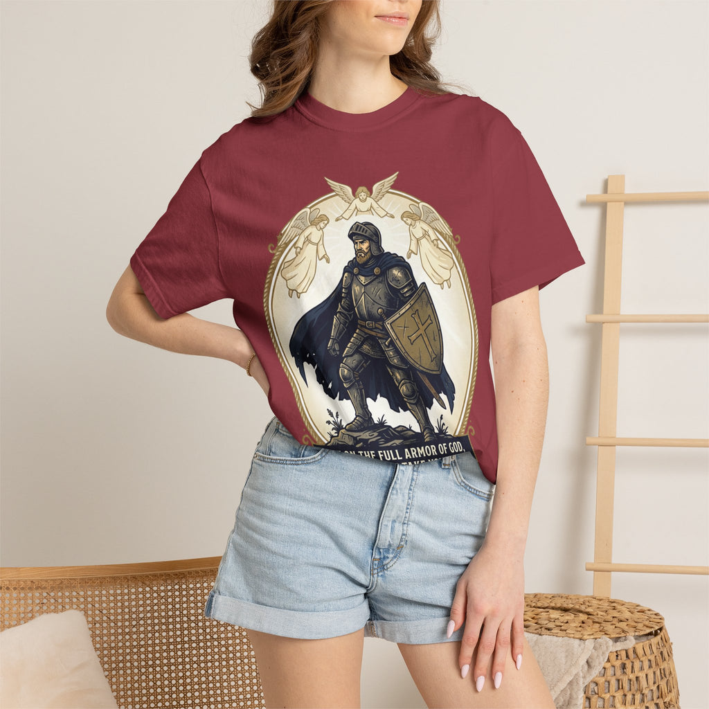 Armor of God T-Shirt -  Unisex Garment-Dyed Tee