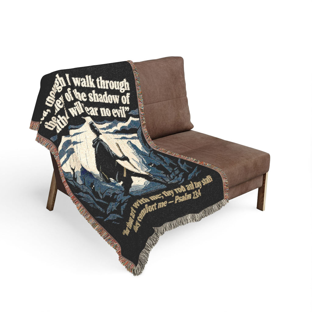 "I Can Do All Things Through Christ" - Woven Blanket