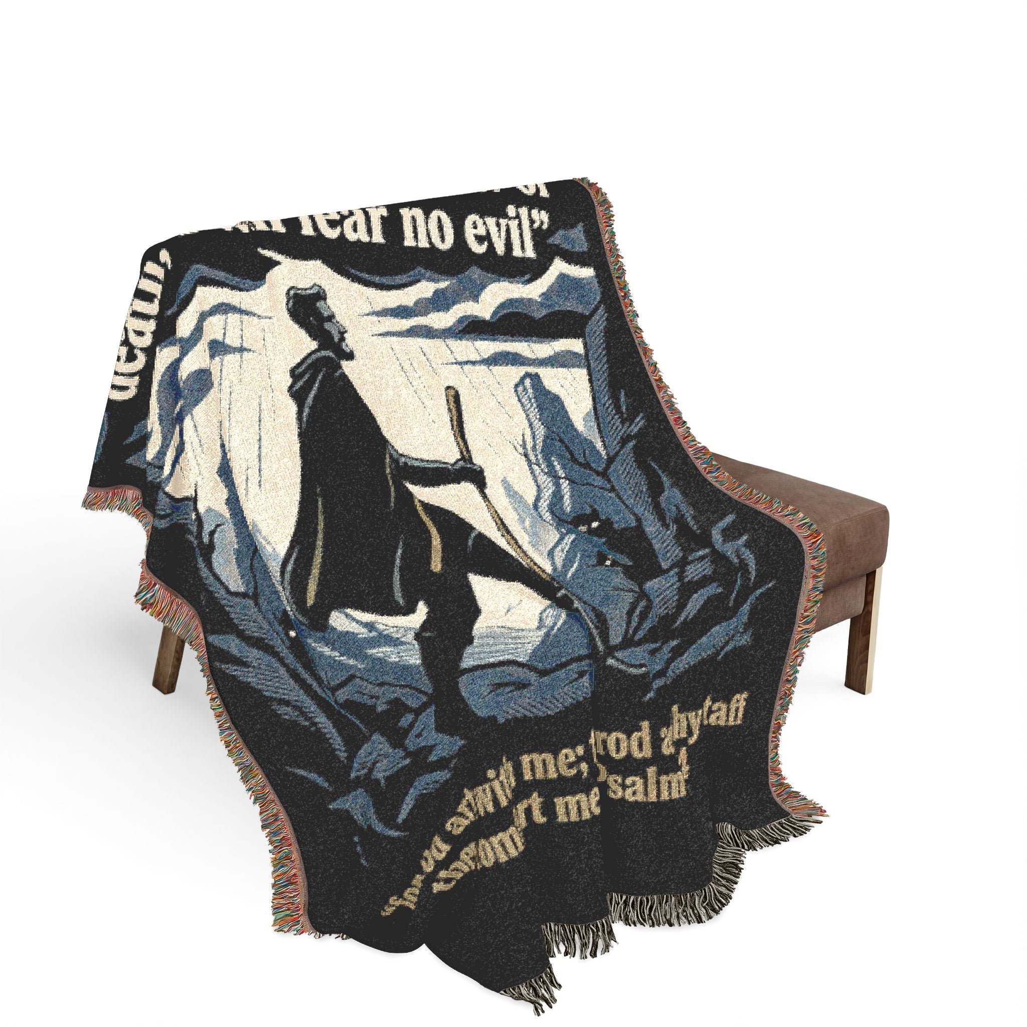"I Can Do All Things Through Christ" - Woven Blanket