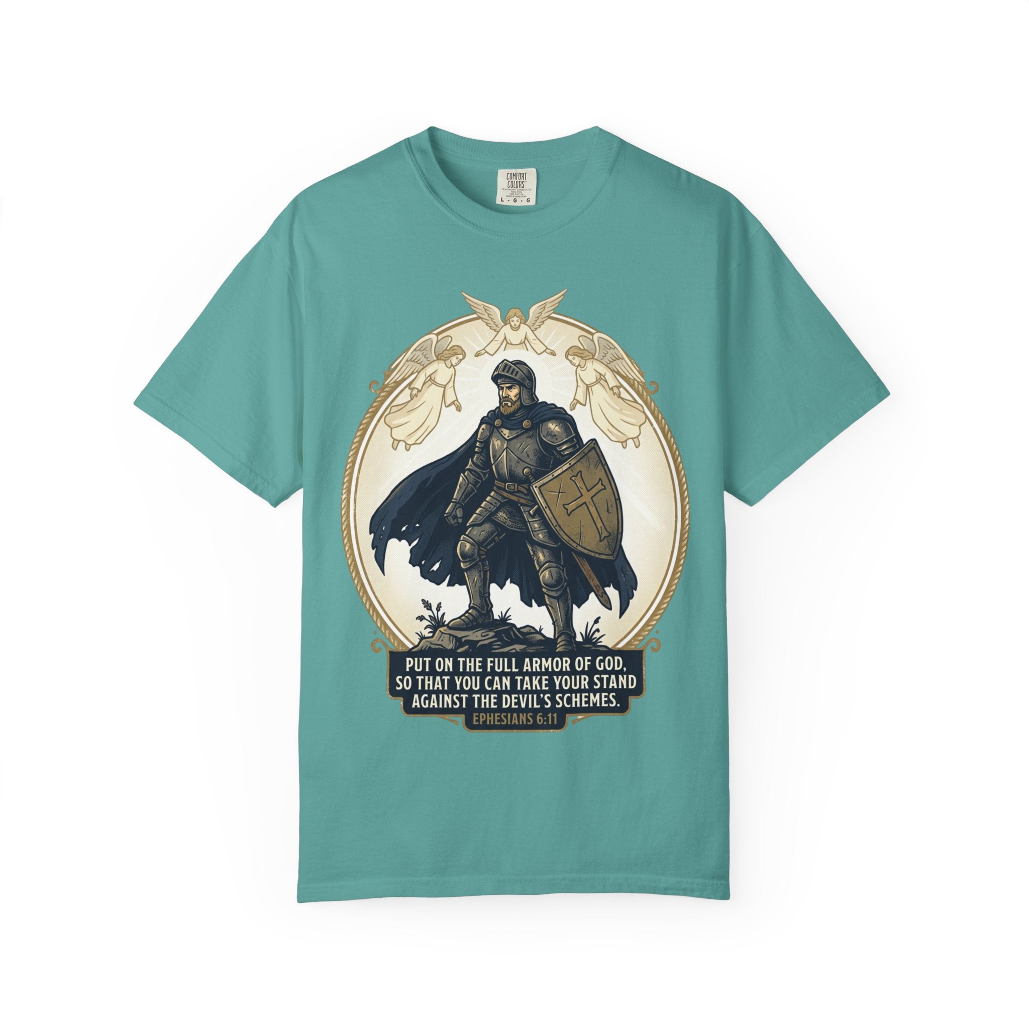Armor of God T-Shirt -  Unisex Garment-Dyed Tee