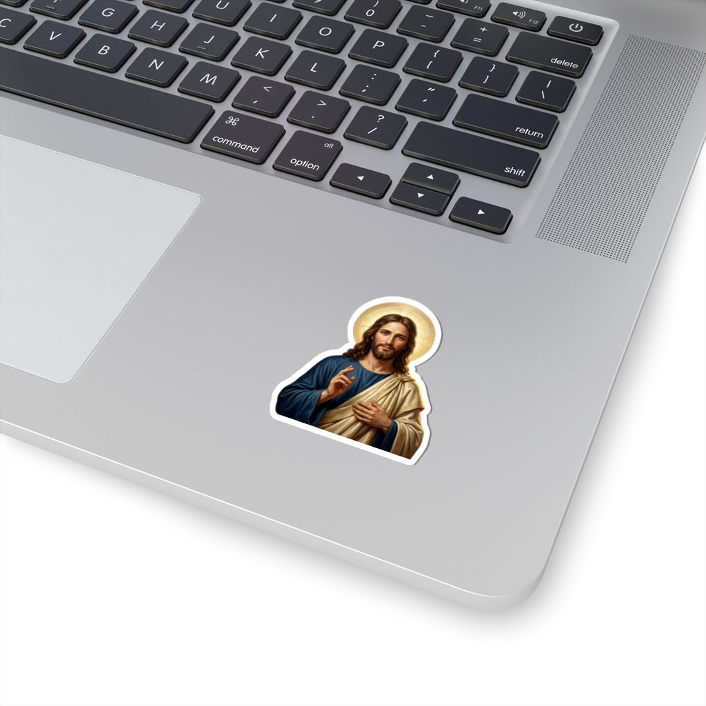 Jesus Christ Portrait — Kiss-Cut Vinyl Sticker