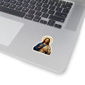 Jesus Christ Portrait — Kiss-Cut Vinyl Sticker