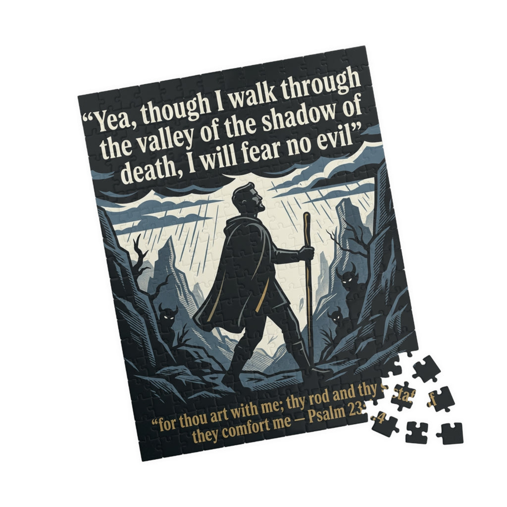 Psalm 23:4 Christian Puzzle (252/520pcs)