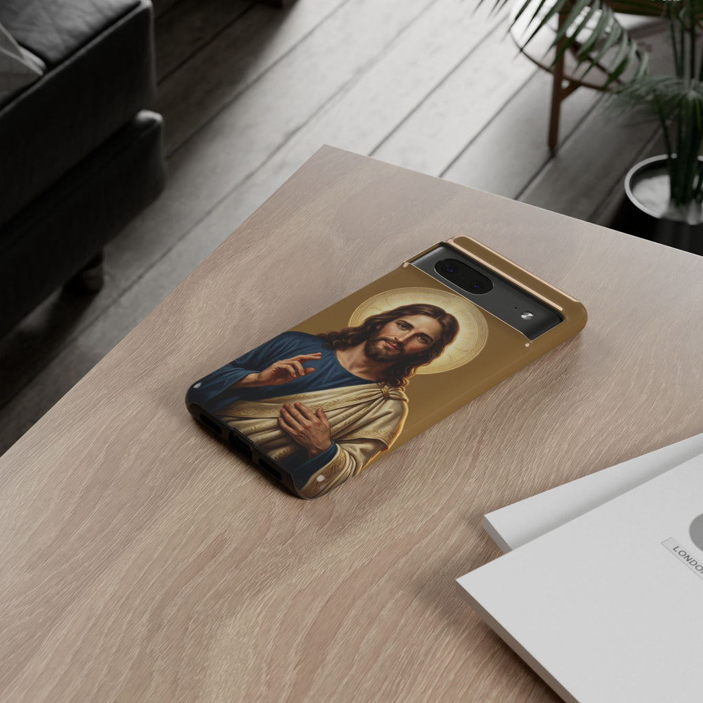 Jesus Portrait Phone Case | Tough Case | Google Pixel Selection