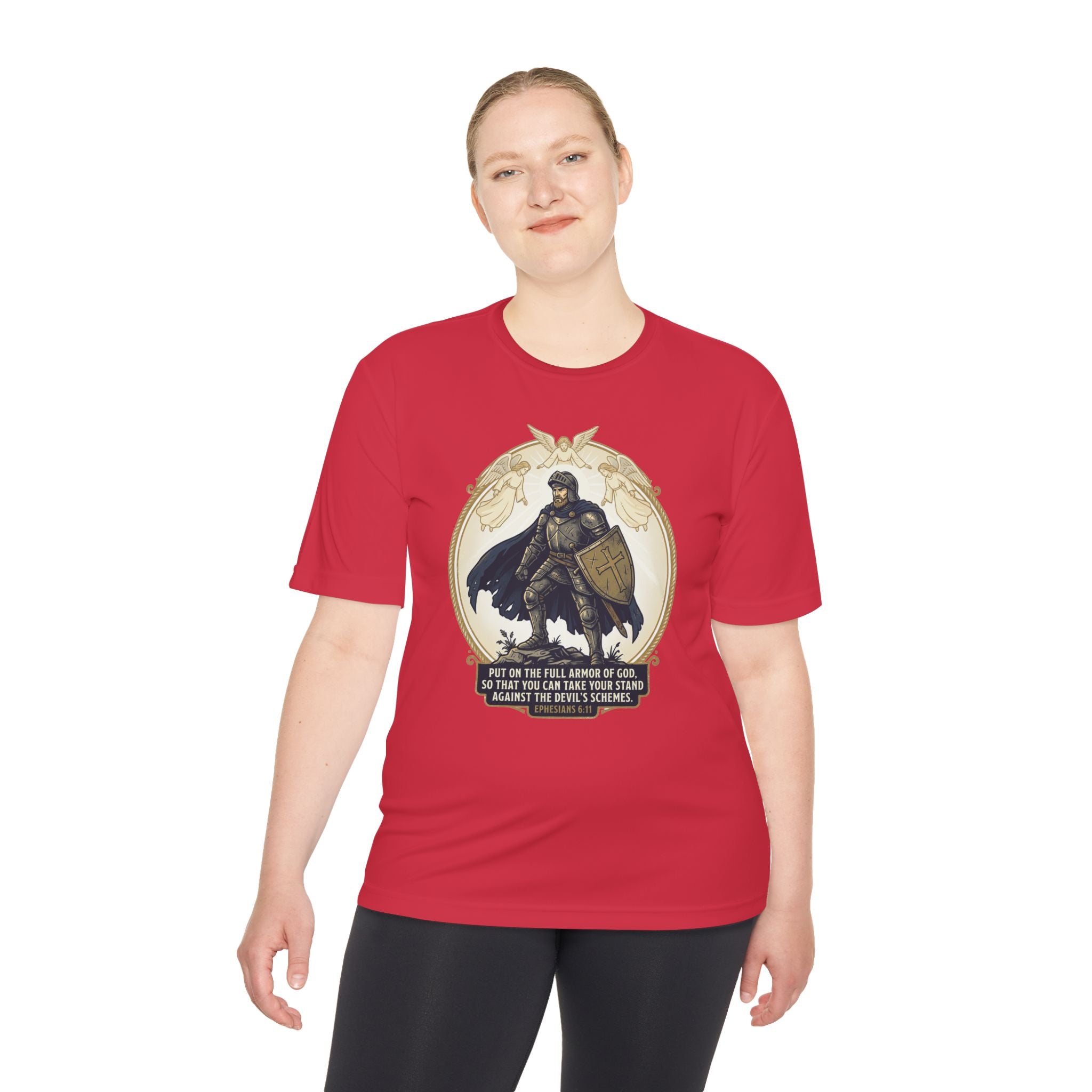 “Put on the Full Armor of God” Unisex Moisture‑Wicking Tee