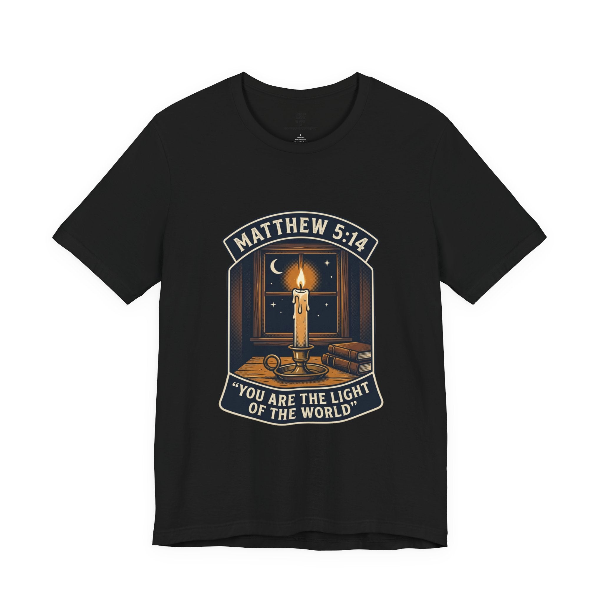 "You Are the Light of the World" Christian Tee  — Unisex Jersey Short Sleeve Tee