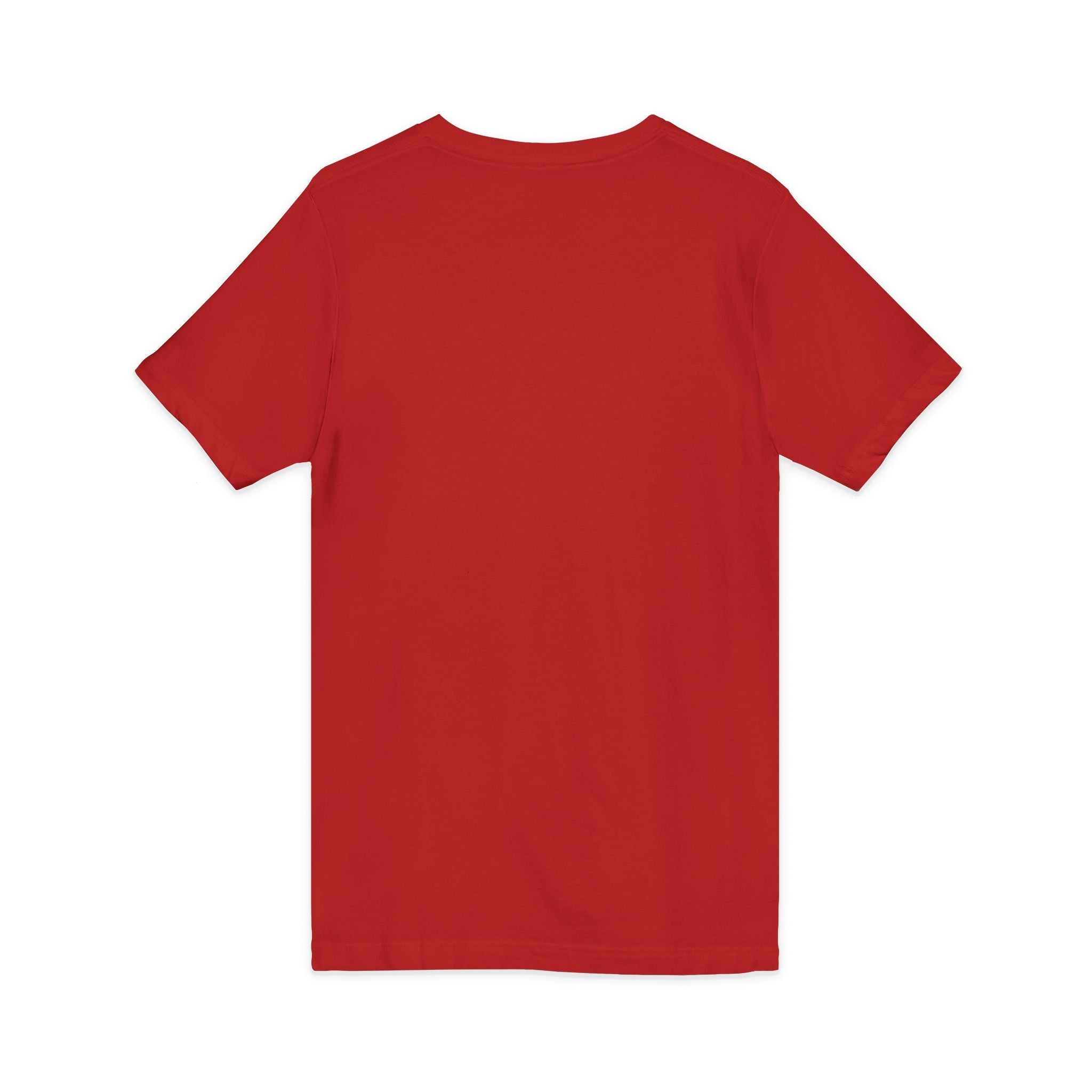 "Yea, though I walk... I will fear no evil" - Unisex Jersey Sleeve V-Neck Tee