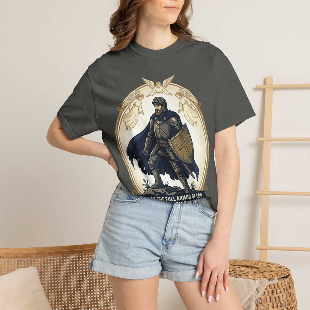 Armor of God T-Shirt -  Unisex Garment-Dyed Tee