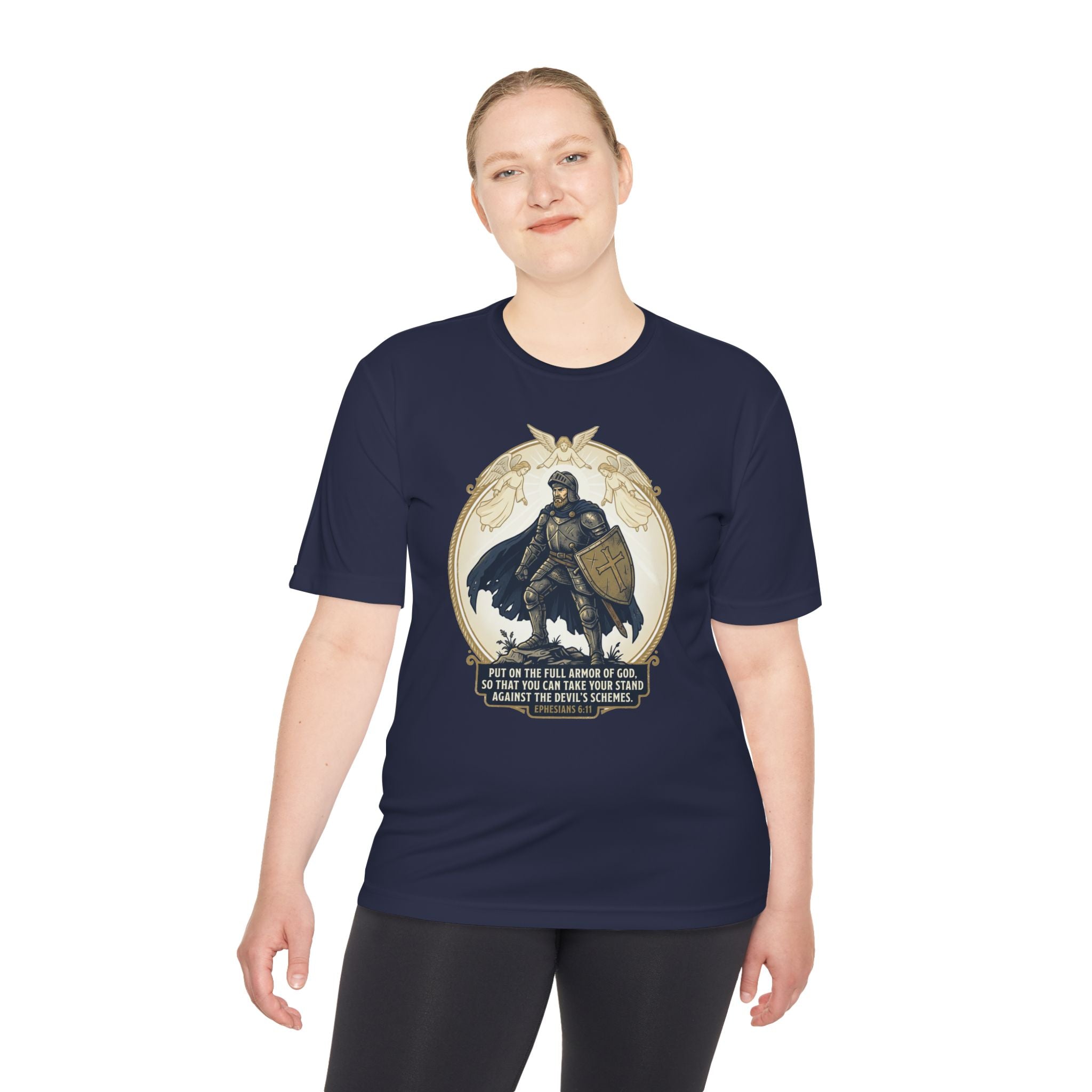 “Put on the Full Armor of God” Unisex Moisture‑Wicking Tee