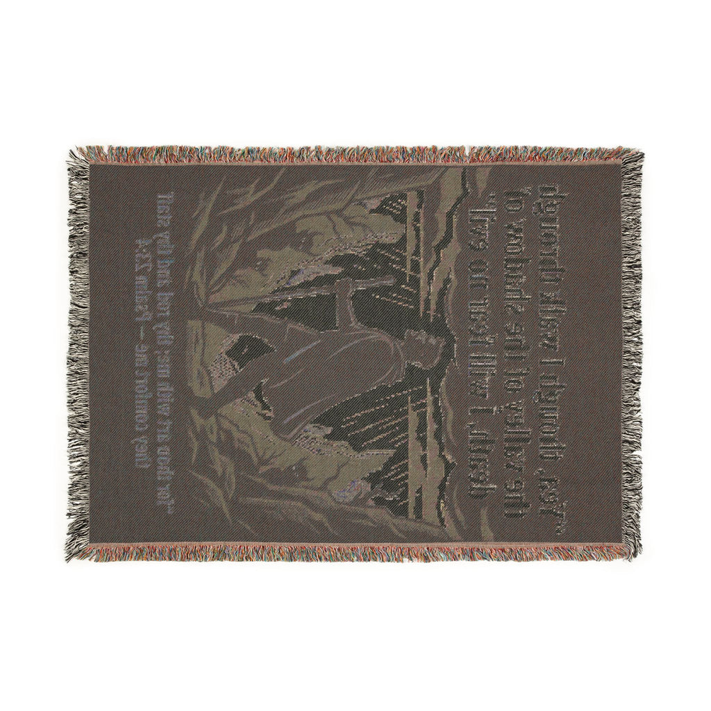 "I Can Do All Things Through Christ" - Woven Blanket